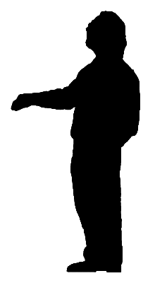 silhouette of Prof. Gerd Merkel