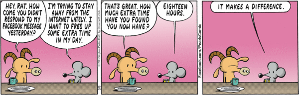 the truth about the internet as depicted by stephan pastis in his pearls before swine comic